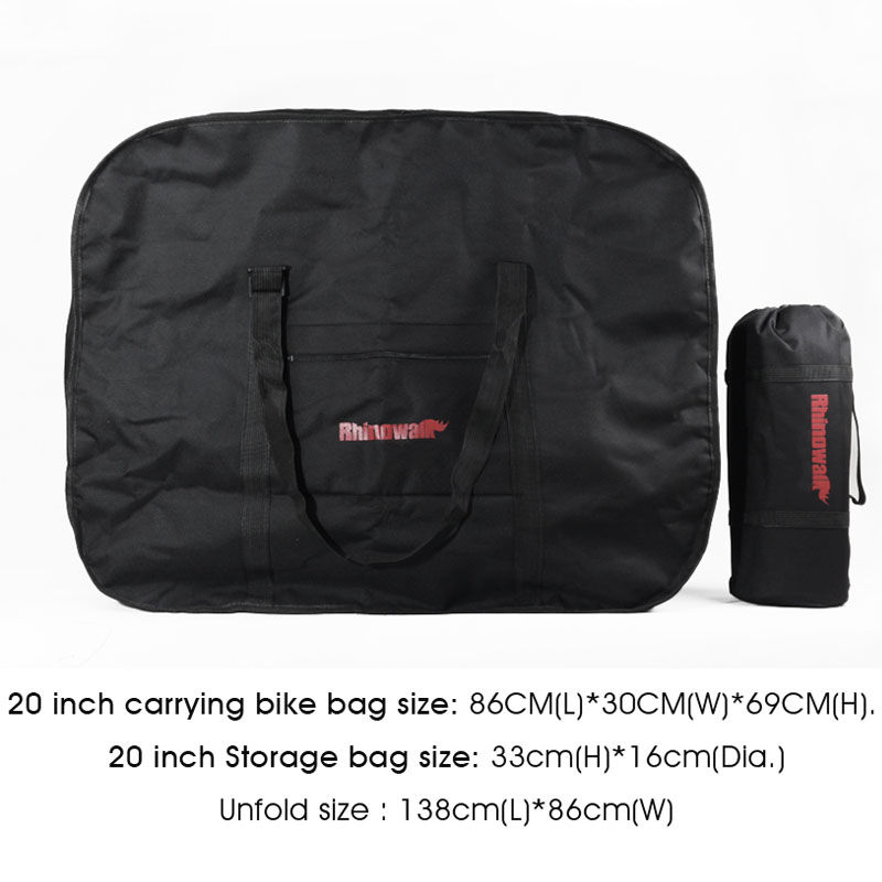 20inch Folding Bike Bicycle Carrier Bag Carry Transport Travel Bag Pouch