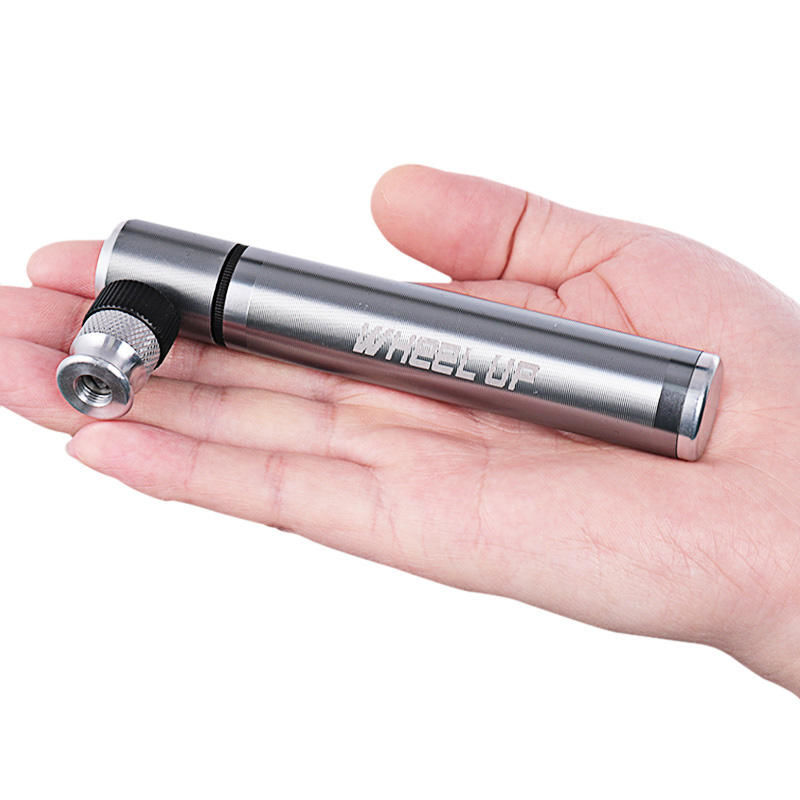 Mini Portable Bicycle Pump Bicycle Accessory Aluminum Alloy Tire Inflator Pump 