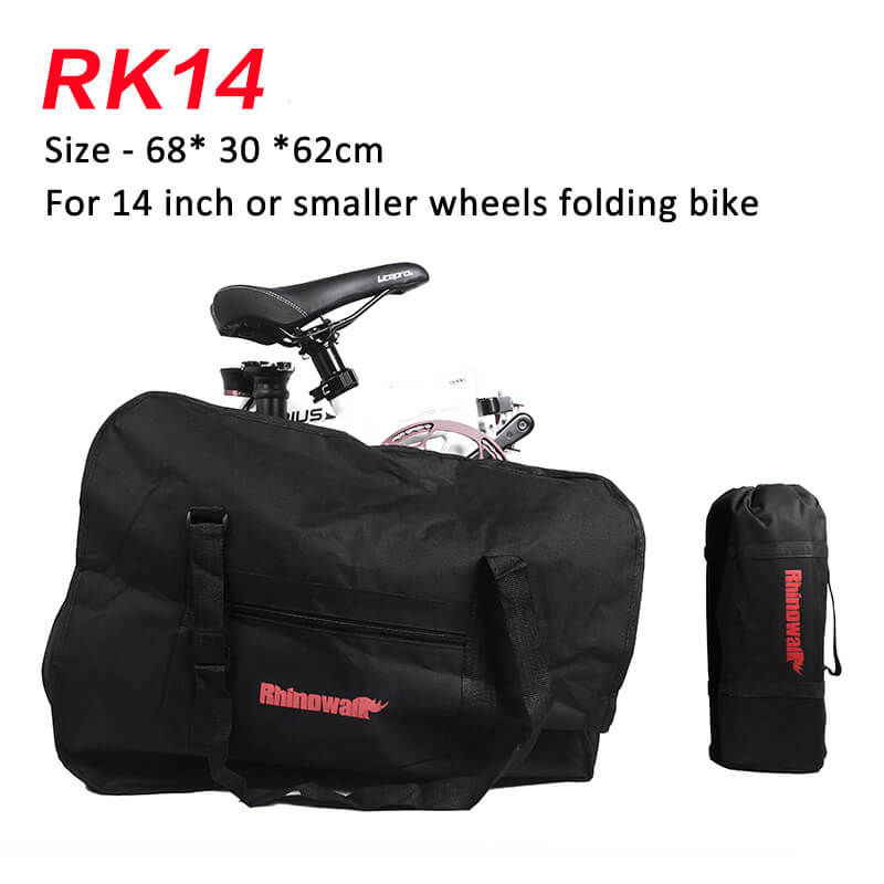 Details about   14"-22"Bike Storage Bag Large Capacity Folding Bicycle Carrying Bag Travel Pouch 