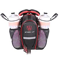 TPU Waterproof Strap-On Wedge Saddle Bag for Cycling