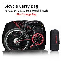 Carrier Bag for 14" 16" 20" Inch Folding Bike Transport Bag Bike Transportation & Storage