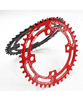 Mountain Bicycle Chainwheel MTB Bike Crankset Aluminum 104BCD Round Plate 40T/42T/44T/46T/48T/50T/52T 