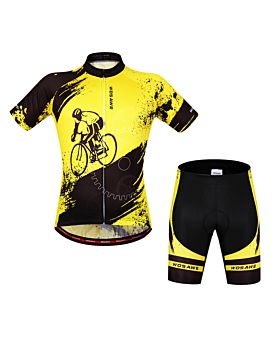 WOSAWE Summer Short Sleeve Cycling Jersey Set