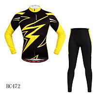  Cycling Suit Women And Men Long Sleeves MTB Jersey And MTB Trousers 