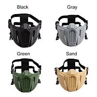 Half Face Protective Mask CS Army Fan Field Equipment Outdoor Protective Mask