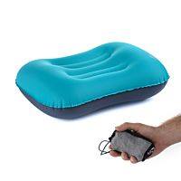 Portable Inflatable Pillow Travel Air Pillow Neck Camping Sleeping Gear 