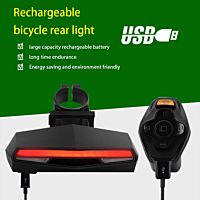 Wireless Waterproof Remote Control Bicycle Turning Rear Light