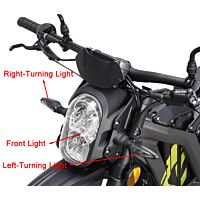 SUR-RON Electric Dirt Bike Front Light  Turning light (free shipping)