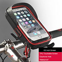 Waterproof Touch Screen Phone Bag Bike Handlebar Bag