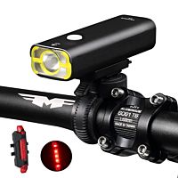 400 Super Bright, bright, lumens USB rechargeable bike light with 5 lighting modes