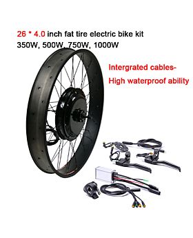 Waterproof Fat Tire Electric Bike Conversion Kit