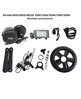 BAFANG BBS01B BBS02B BBSHD 250W-1000W E-bike Conversion Kit  