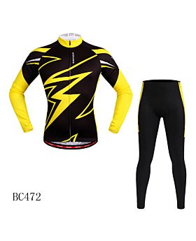  Cycling Suit Women And Men Long Sleeves MTB Jersey And MTB Trousers 