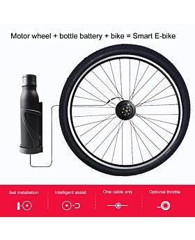 One cable Electric Bike Conversion Kit EEKit With Battery