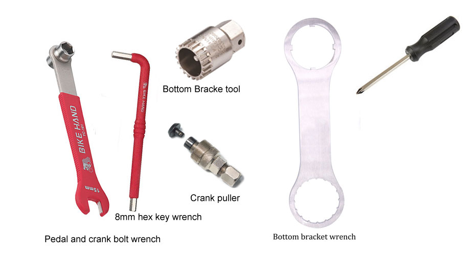 bike tools Pedal-and-Crank-tool