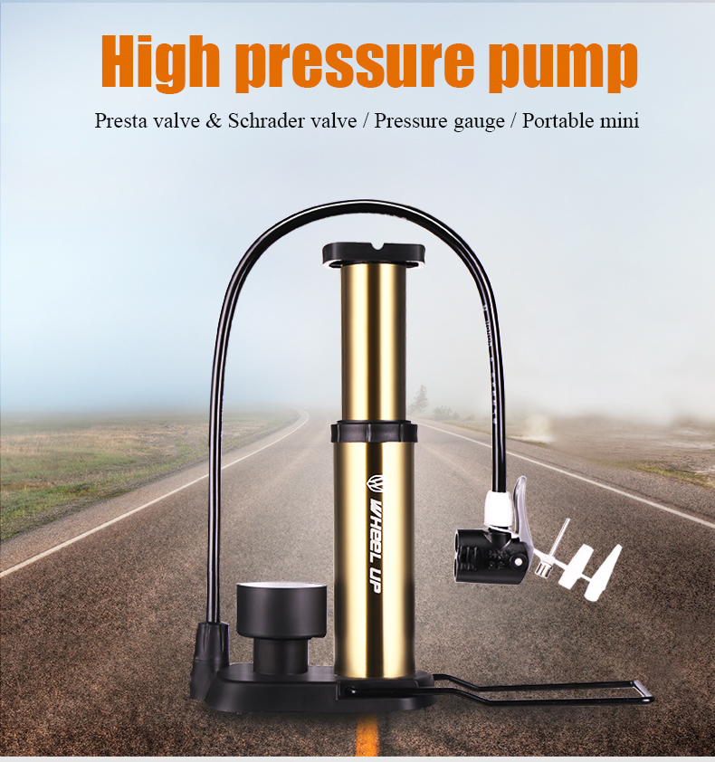 Mini Portable High Pressure Bicycle Pump 