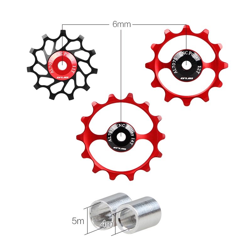  11T 12T 14T Bicycle Rear Derailleur Pulley