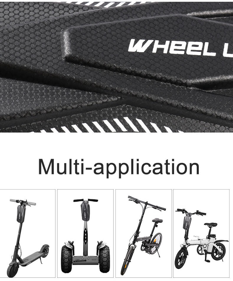 Bike Handlebar Bag Bike Accessory Top Tube Bag for  folding  Bike Folding Electric Scooter