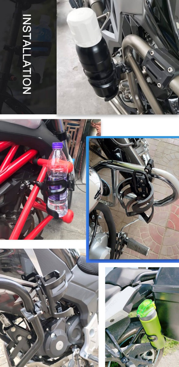 Bike Water Bottle Holder MTB Motorcycle Water Bottle Holder Aluminum Alloy Bottle Bracket