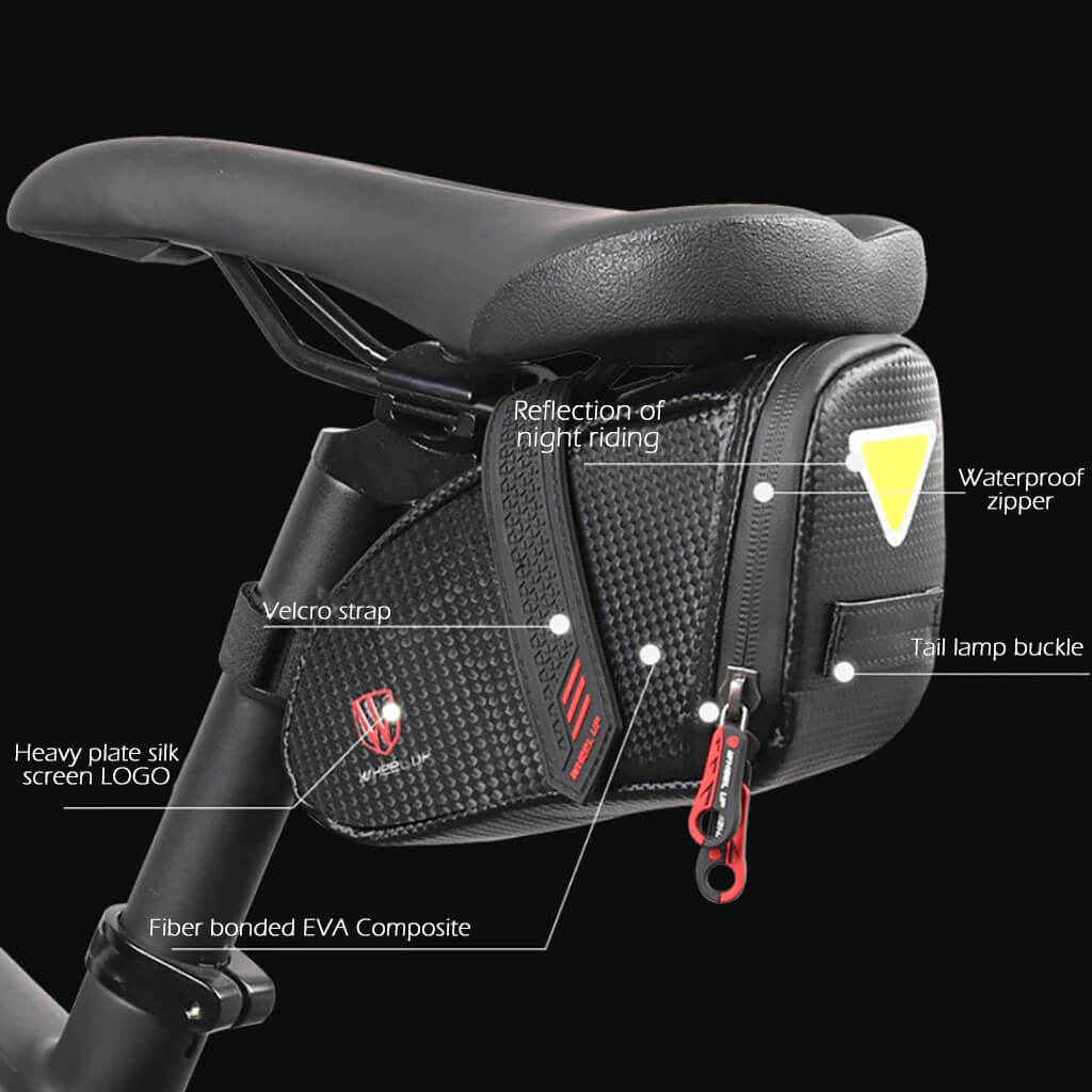 Waterproof Bike Seat Bag Bike Accessories Bag Under Saddle