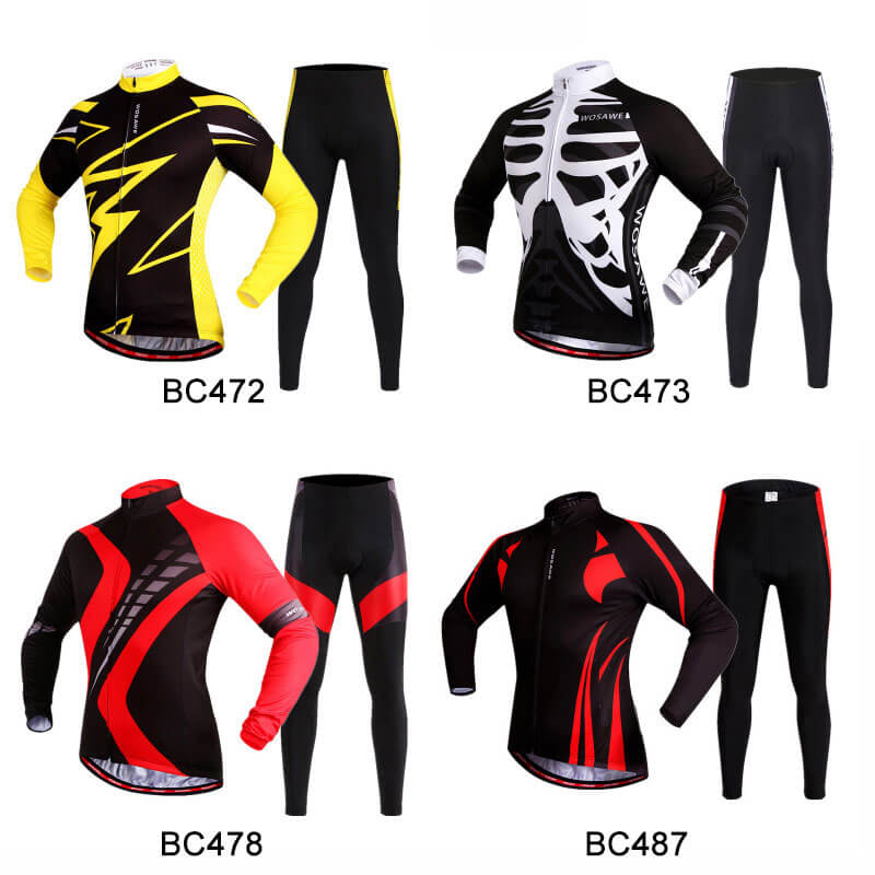 cycling suit s women or men- long sleeves