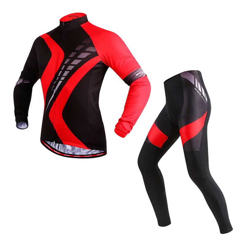 cycling suit s women or men- mtb jersey and mtb trousers 