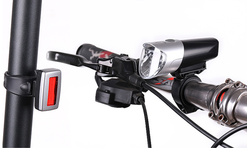 rechargeable light bicycle front light and and tail lights