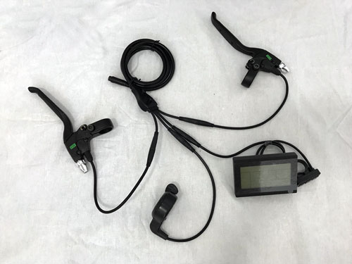 1000W electric bicycle conversion kit - 1t4 cables