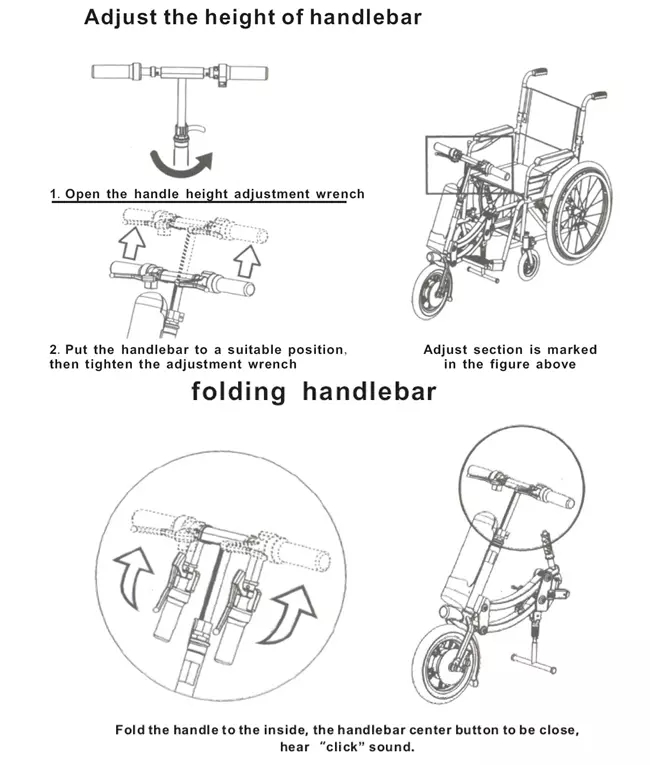 electric wheelchairs kit electric handcycle