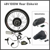 48V 1000W rear electric bike kit