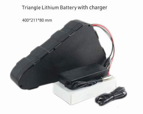 electric bicycle conversion kit -Triangle lithium ion battery 48V