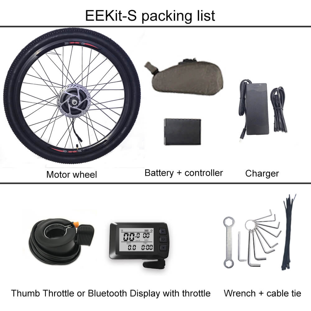 eekit converted electric bike kit