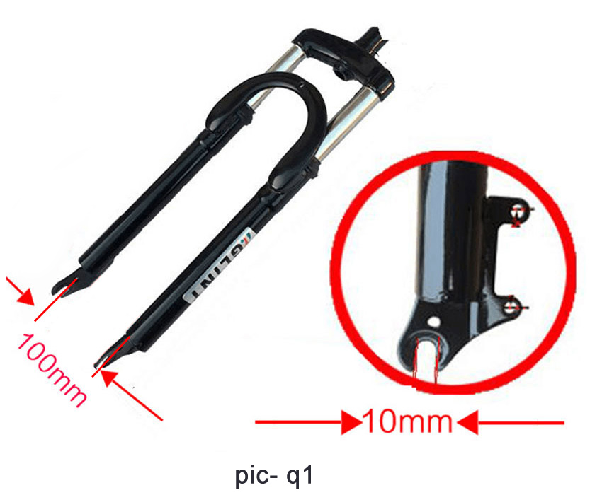 imortor electric bike conversion kit front fork