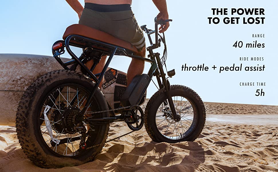 20 inch fat tire electric bike with 48V 500W motor