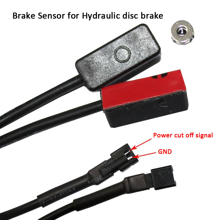 brake sensor for hydraulic disc brake ebike